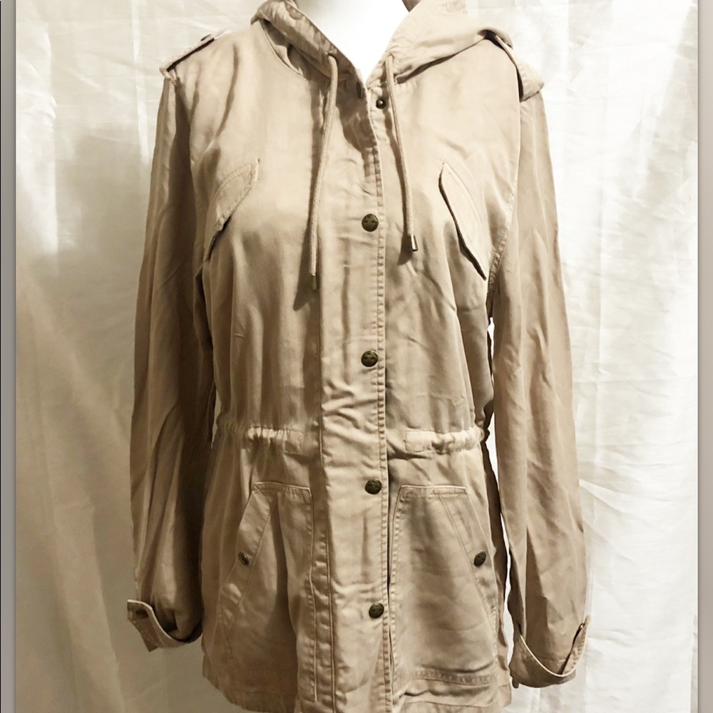 max jeans tencel utility jacket